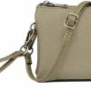 New JEN & CO. Jen & Co. Riley Vegan Leather Crossbody Bag For Women - Small Clutch Or Purse, Wallet Bags, Wristlet & Strap