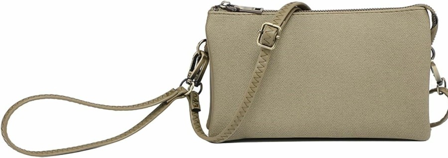 New JEN & CO. Jen & Co. Riley Vegan Leather Crossbody Bag For Women - Small Clutch Or Purse, Wallet Bags, Wristlet & Strap