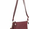 Hot Isabelle Isabelle Women'S Turn Lock Closure Wristlet Clutch And Crossbody, Multiple Compartment