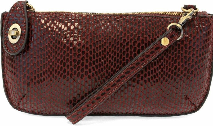 New Joy Susan Joy Susan Womens Crossbody Wristlet: Python Clutch