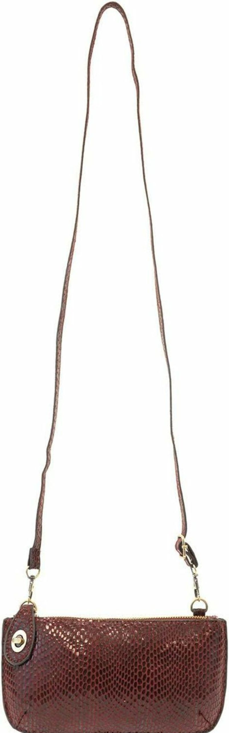 New Joy Susan Joy Susan Womens Crossbody Wristlet: Python Clutch