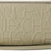 Hot Emporio Armani A | X Armani Exchange Women'S All Over Embossed Logo Zip Around Wallet Wristlet, Stage-Stage, One Size