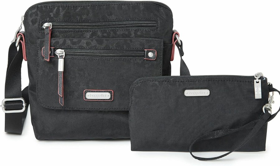 New Baggallini Baggallini Escape Crossbody With Rfid Phone Wristlet