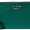 New Kate Spade New York Kate Spade New York Women'S Staci Medium L-Zip Wristlet (Deep Jade)