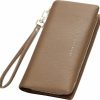 Clearance YOUBDM Youbdm Womens Wallet Rfid Large Capacity Zip Around Wallet Pu Leather Credit Card Holder Clutch Wristlet Wallet Travel Purse