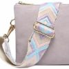 Clearance JEN & CO. Jen & Co. Izzy Crossbody Bag - Vegan Leather Purses, Women'S Large Wristlet Purse Bags With Adjustable Strap