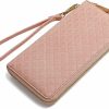 Clearance Lanyani Lanyani Women Soft Vegan Leather Wallet Rfid Blocking Phone Wristlet Clutch With Strap