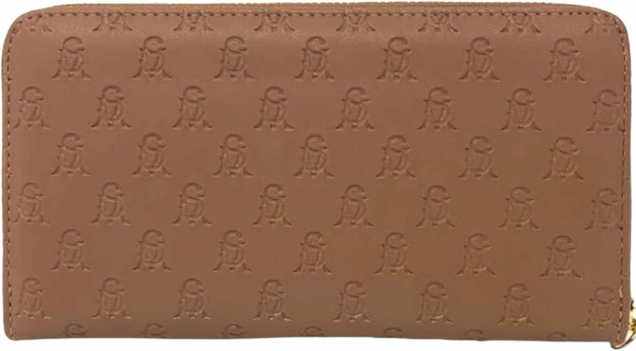 Best Steve Madden Steve Madden Bstacked Zip Around Wallet Wristlet (Mushroom)