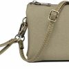 Hot JEN & CO. Jen & Co. Riley Vegan Leather Crossbody Bag For Women - Small Clutch Or Purse, Wallet Bags, Wristlet & Strap