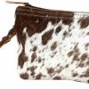 Clearance Myra Bag Myra Bag Women'S Hair-On Hide Small Pouch Wristlet One Size