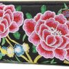 New Hearty Trendy Hearty Trendy Vintage Ethnic Fashion Embroidered Floral Wristlet Wallets (Floral Single Zip)