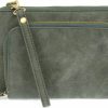 New Joy Susan Joy Susan Women'S Brushed Mini Convertible Zip Around Wristlet