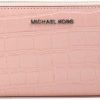 Best Michael Kors Michael Kors Jet Set Travel Large Continental Wristlet (Primrose)