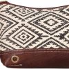 Online Myra Bag Myra Bags Bliss Canvas, Leather & Rug Pouch Wristlet S-1948