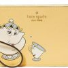 Best Kate Spade New York Kate Spade New York Beauty And The Beast Medium L-Zip Wristlet, Daybreak