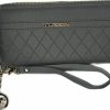 New TUSKIN Tuskin Double Zipper Wristlet