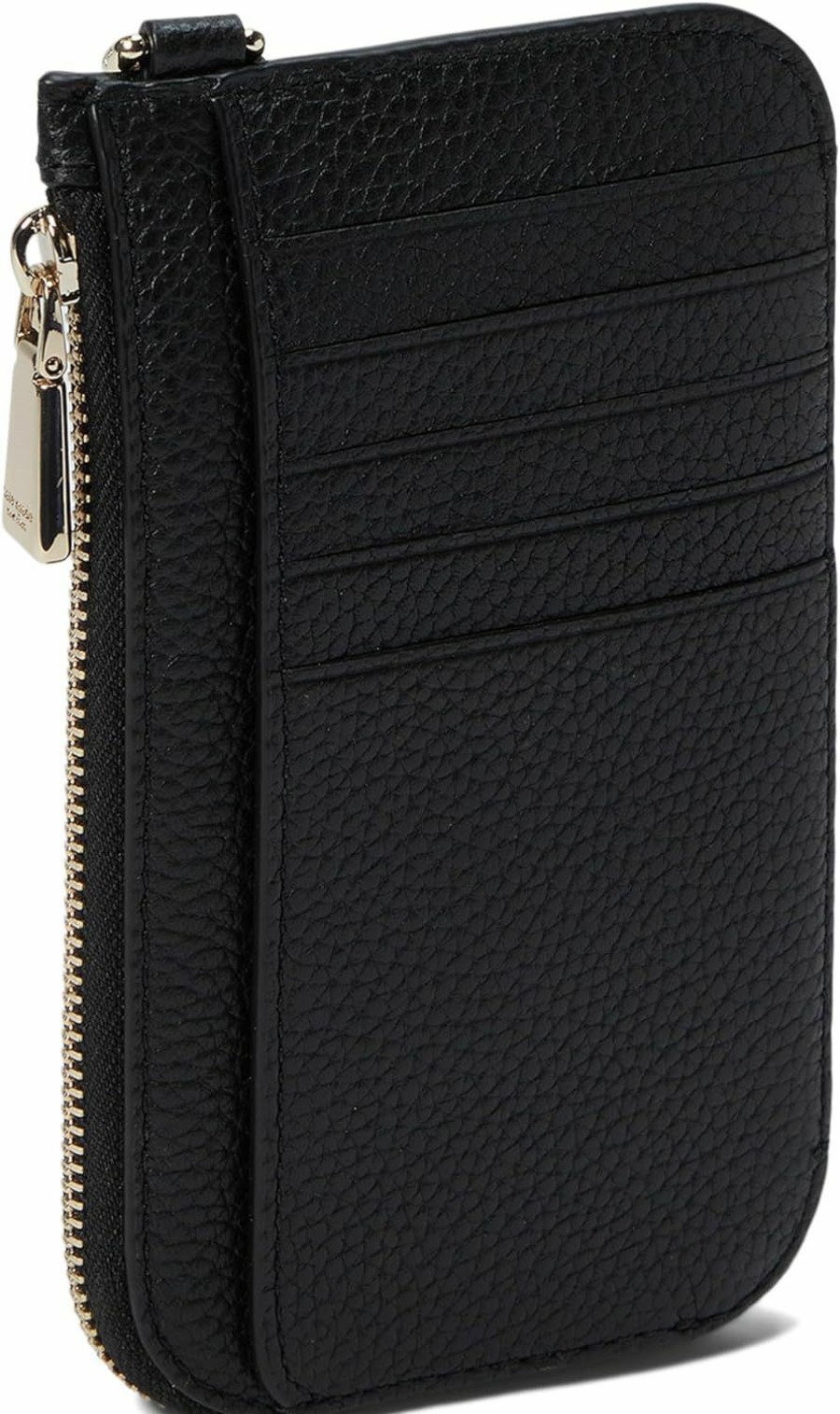 Best Kate Spade New York Kate Spade New York Women'S Ava Pebbled Leather Coin Card Case Wristlet, Black, Carry-On 20-Inch