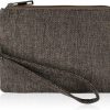 Hot RIAH FASHION Riah Fashion Vegan Leatherette Clutch Pouch Purse - Travel Wallet Shoulder-Crossbody Strap, Bangle Wristlet Convertible Bag