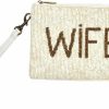 Best Bamboo Trading Bamboo Trading Wifey Club Wristlets Handbag, Women, Travel Accessory