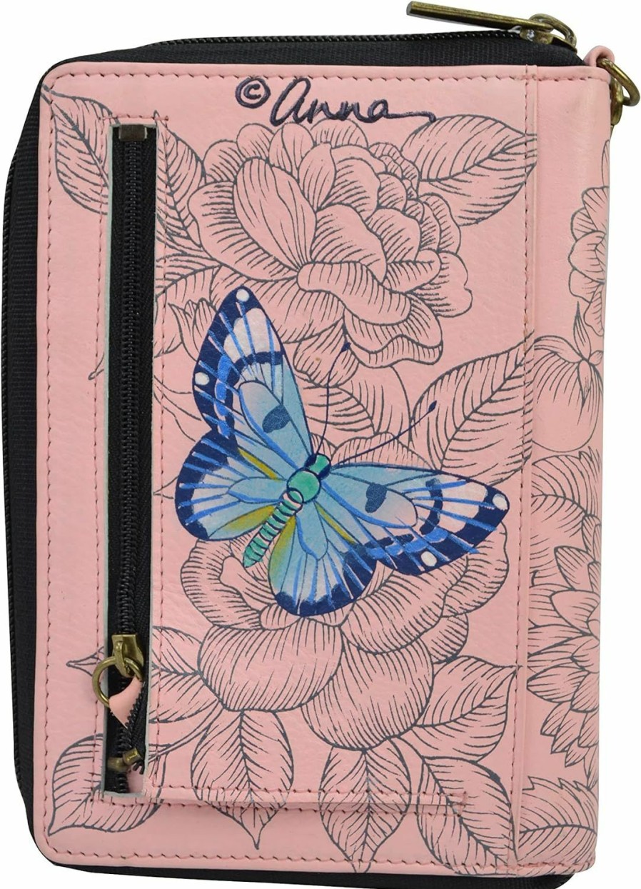 Wholesale Anna by Anuschka Anna By Anuschka Women'S Hand-Painted Genuine Leather Passport Organizer Writslet