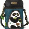 Wholesale CHALA Chala Cell Phone Crossbody Purse-Women Pu Leather/Canvas Multicolor Handbag With Adjustable Strap