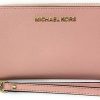 New Michael Kors Michael Kors Women'S Jet Set Travel Large Smartphone Wristlet (Blossom)