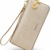 New FOXLOVER Foxlover Wallets For Women Credit Card Holders With Rfid Blocking Large Capacity Wristlet With Coin Paper Money Pocket