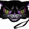 Online kreepsville 666 Kreepsville 666 Kattitude Wristlet Plush Purse Black