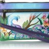 Wholesale Anna by Anuschka Anna By Anuschka Hand-Painted Genuine Leather Wristlet Organizer Wallet