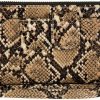 Hot Rebecca & Rifka Rebecca & Rifka Faux Python Snakeskin Zip Around Wristlet Wallet With Phone Pocket