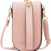 Clearance Sunwel Fashion Sunwel Fashion Trendy Cell Phone Bag 5 Card Slots Mini Crossbody Bag Phone Purse Detachable Wristlet For Women Girls