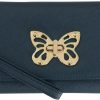 Wholesale OLIVIA & KATE Olivia And Kate Women'S Wallet Small Saffiano Flap Clutch Purse With Wristlet