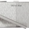 Online Michael Kors Michael Kors Jet Set Double Zip Wristlet One Size (Brt Wht Mlt)