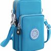 Clearance ZGMYC Zgmyc 3-Layers Cellphone Pouch Wristlet Purse Waterproof Sports Armband Shoulder Bag Wallet