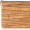 Hot boshiho Boshiho Clutch Purses For Women, Natural Cork Summer Wristlet Wallet Cell Phone Pouch Bag, 9 X 7 Inch (Stripe Pattern)