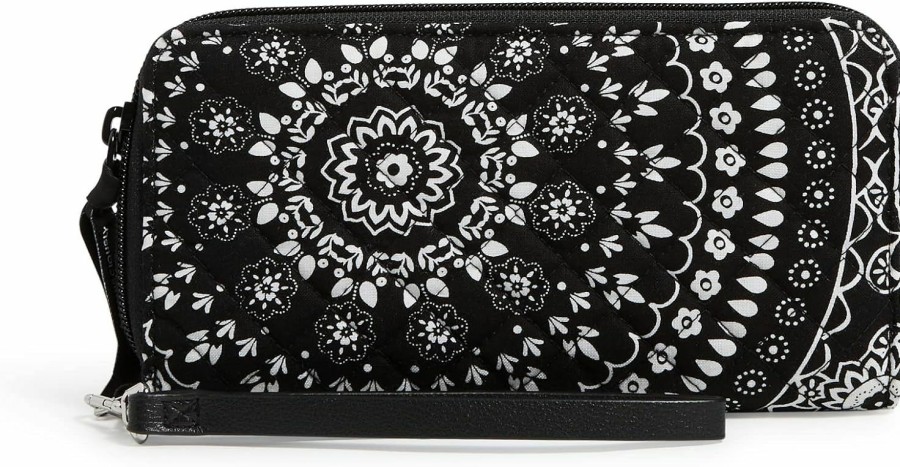 Wholesale Vera Bradley Vera Bradley Women'S Cotton Accordion Wristlet With Rfid Protection