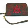 Hot Gameday Boots Ncaa Alabama A&M Bulldogs Women'S Wristlet, 8X5X1/2, Brass