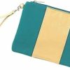 Wholesale Viv&Lou Viv&Lou Natural Leopard,Teal Carbana Wristlet