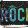 Hot Mary Frances Mary Frances You Rock Beaded Crossbody Wristlet Handbag, Multicolor