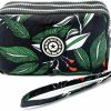 Best BIAOTIE Biaotie Large Capacity Wristlet Wallet - Women Printed Nylon Waterproof Handbag Clutch Purse