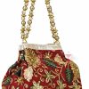 New Suman Handicraft Suman Enterprises Bangle Potli Bag/Wristlet/Hand Bag For Women & Girls