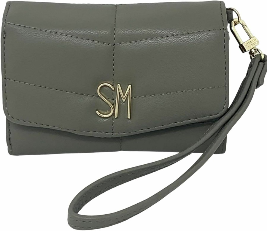 Clearance Steve Madden Steve Madden Women'S Bbrett Quilted Wristlet Wallet