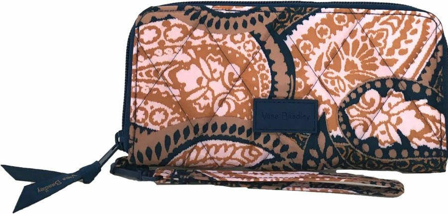 Hot Vera Bradley Vera Bradley Ultralight Rfid Accordion Wristlet Wallet, Fern Paisley