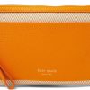 New Kate Spade New York Kate Spade New York Ava Canvas Wristlet