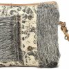 Hot Myra Bag Myra Bag Hide Segmented Denim & Cowhide Wristlet Bag S-1015