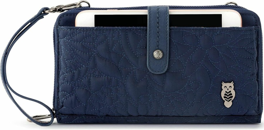 New Sakroots Sakroots Artist Circle Smartphone Crossbody In Eco Twill, Detachable Wristlet Strap