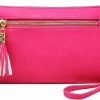 Wholesale Solene Solene Women'S Lightweight Multi Compartment Wristlet Clutch Wallet Crossbody Bag