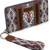 Online Montana West Montana West Wrangler Wristlet Western Wallet Boho Aztec Credit Card Holder For Women