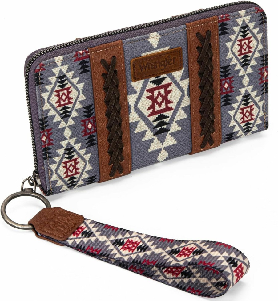 Online Montana West Montana West Wrangler Wristlet Western Wallet Boho Aztec Credit Card Holder For Women