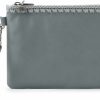 Hot The Sak The Sak Vita Wristlet In Leather, Convertible Design With Adjustable Straps, Dusty Blue